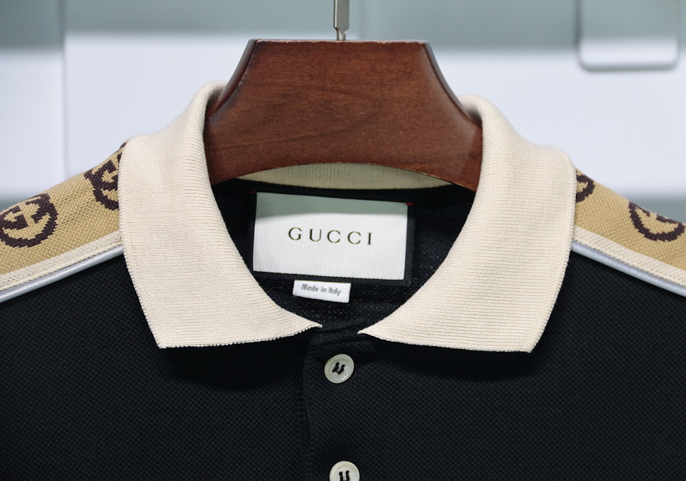 Gucci Reflective Side Webbing Polo 14 - www.kickbulk.cc